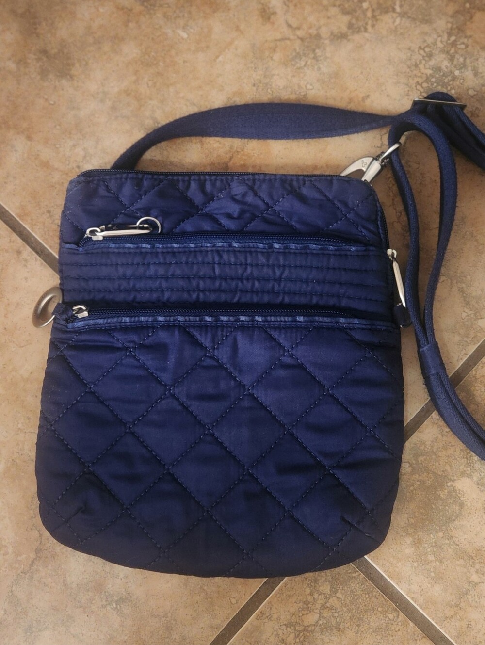 Travelon Quilted Anti Theft Crossbody Bag